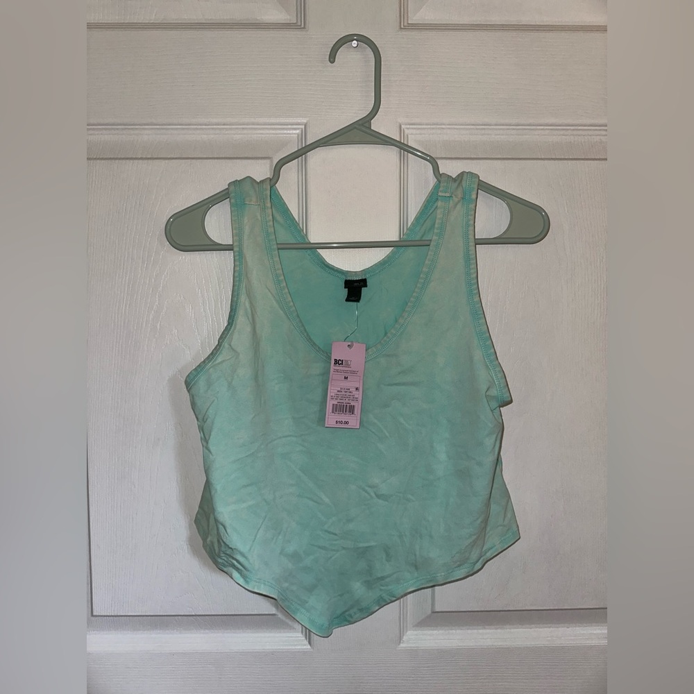 Wild Fable Medium Tank Top Teal Blue